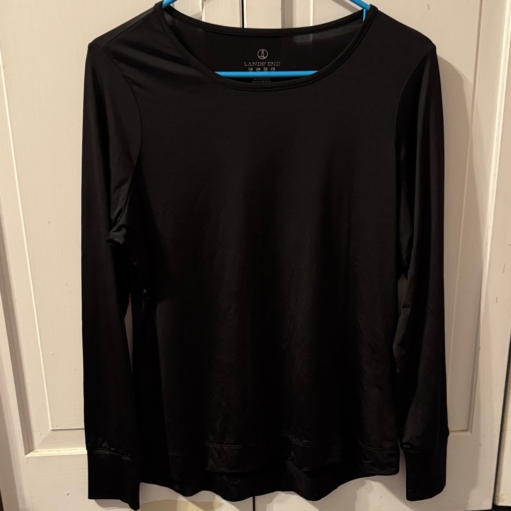 Lands' End Women's Black Top